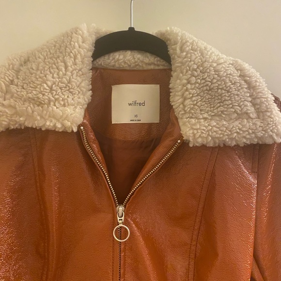 Aritzia Wilfred Tempest Jacket in Genuine Brown - Picture 6 of 6